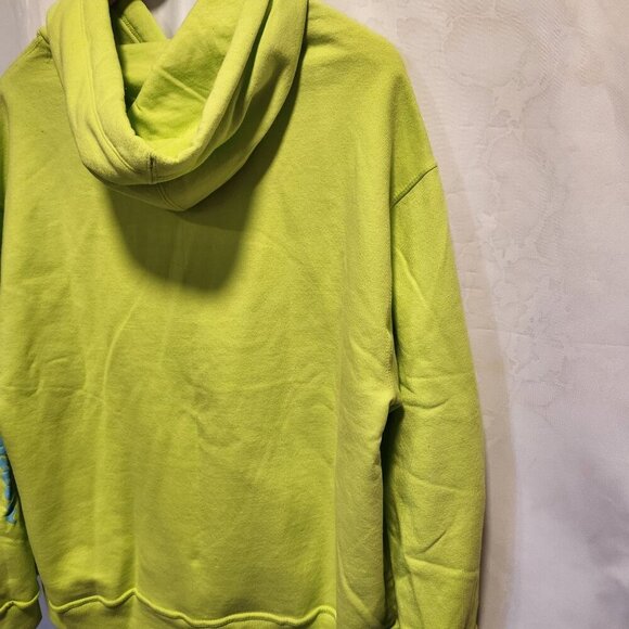 Champion Women's Size 1X Neon Green Hoodie Long Sleeve Drawstring Hood Closure‎ - Picture 8 of 8